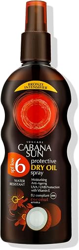Cabana Sun CABANA Deep Tanning Dry Oil Spray SPF6 200 ml view 1