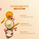 Lotus Herbals Radiance Boost Ubtan Face Cream SPF 20 Turmeric Sandalwood Rose view 3