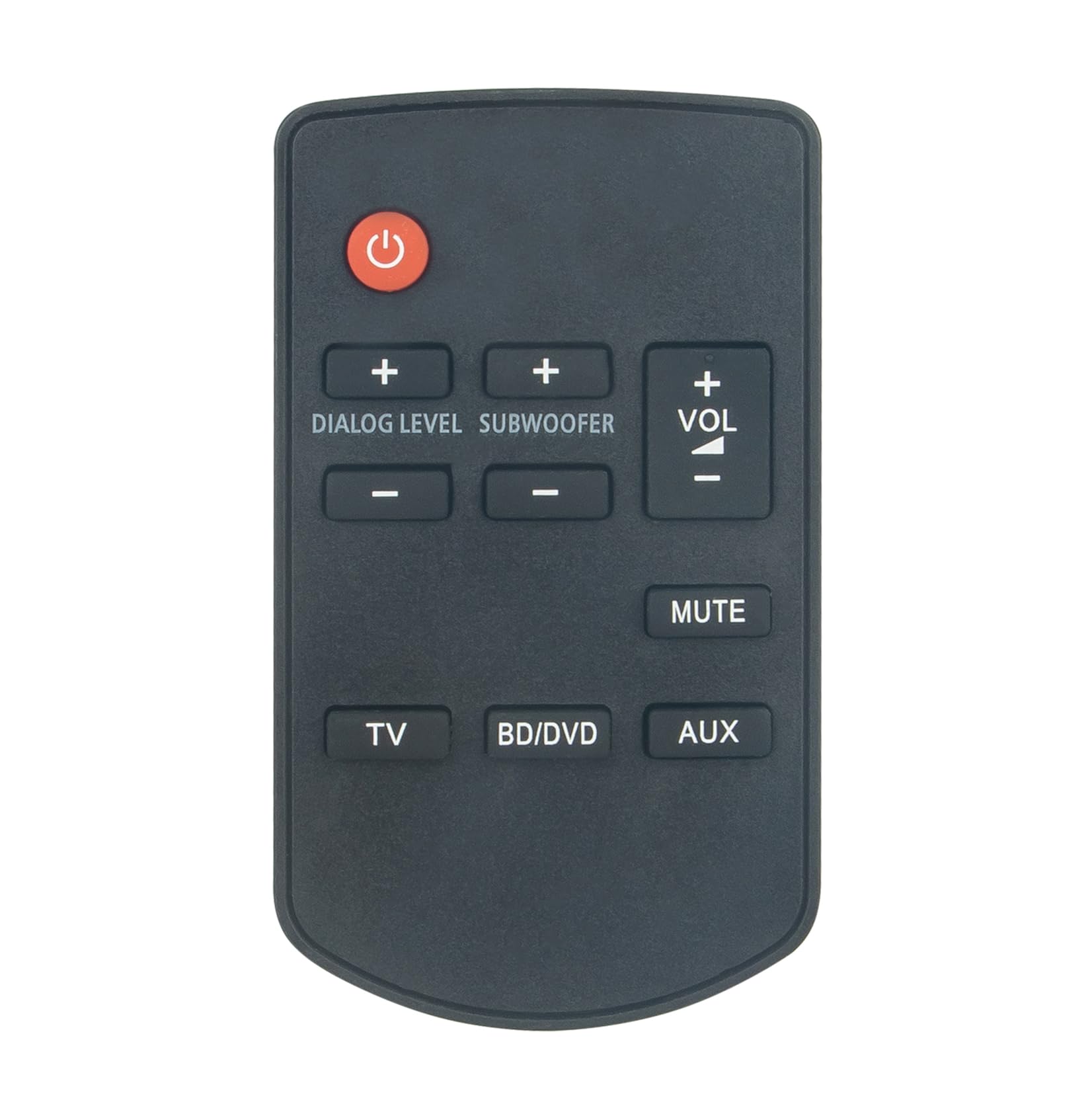 AULCMEET N2QAYC000064 Replace Remote fit for Panasonic Soundbar Audio System SC-HTB20GSXK, SC-HTB20P-K, SC-HTB550GKK, SC-HTB550GSK, SC-HTB550GSX, SC-HTB550GTK,SC-HTB20GK-K, SC-HTB20GN-K, SC-HTB20GS-K