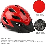 EXCLUSKY Kids Bike Helmet 50-57cm Adjustable Youth Helmet 5-13 Safe EU CE view 5