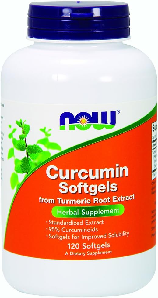 NOW Supplements, Curcumin (Curcuma longa) from Turmeric Root Extract