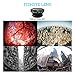 Cell Phone Camera Lens Kit, GLISTENY 6 in 1 HD 12X Zoom Telephoto Lens+ Fisheye+ Wide Angle+ Macro Lens+ Retractable Tripod+ Remote Shutter for IPhoneX, 8, 7, 6s, 6s Plus& Samsung &Smartphone