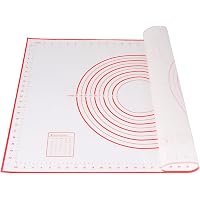 Tappetino Silicone Per Pasticceria Con Mattarello E Raschietto - Set Antiderapante 2 Pezzi - 2