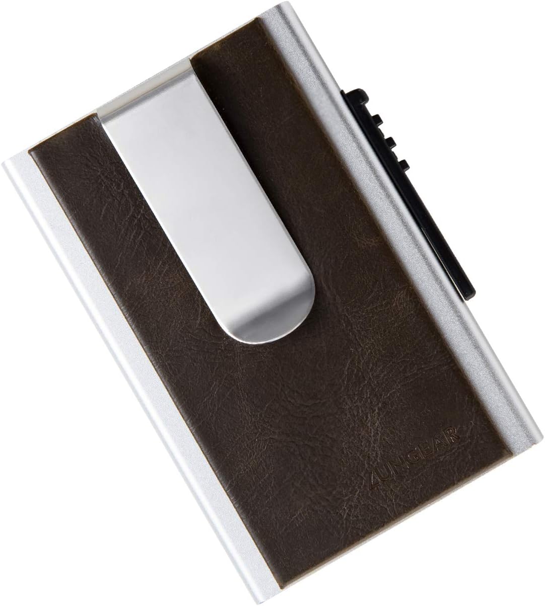 LUNGEAR Credit Card Wallet RFID Pop Up Card Holder Aluminum