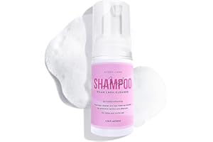 Large 120ml Lash Shampoo for Eyelash Extensions - Eyesy Lash Cleanser Gentle Foam Cleaner for Extensions, Clusters, Natural Eyelashes, Eye Makeup Remover Sulfate-Free Supply for Salon and Home Use