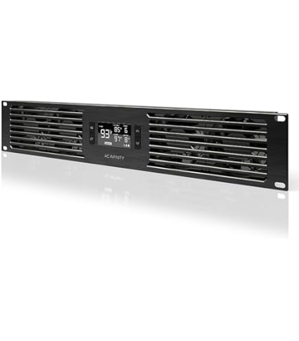 AC Infinity CLOUDPLATE T1-N, Pannello Ventola Per Ontaggio Su Rack 1U - Foto 5