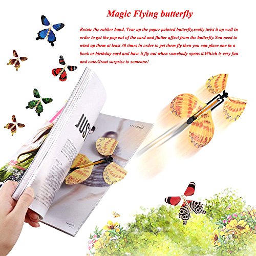 4 iDMSON+Magic+Flying+Butterfly+Cards