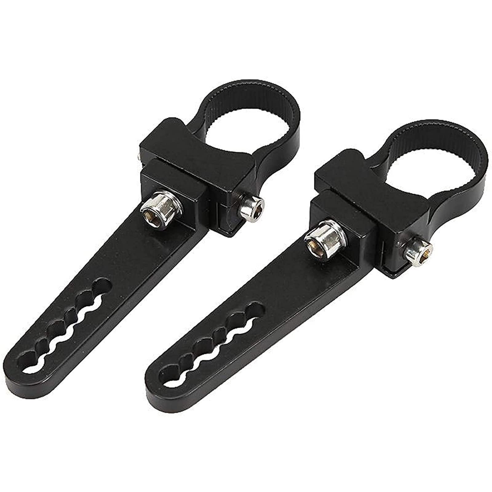 Photo 1 of Auxbeam Light Bar Mounting Bracket Kit 1.25 Inch Bull Bar Roll Cage Clamps Mount Clamps Universal Holder Kits for Led Hid Light Bar Jeep Wrangler Trucks Off-Road (2 pcs)