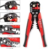 ETAPCO Wire Stripper 3 in 1 Adjustable Crimping Pliers Red view 4