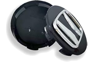 69mm Center Cap Rim Caps Hub Wheel Caps Fit for Hon-d Civic/Accord/CRV/Odyssey (All Black)