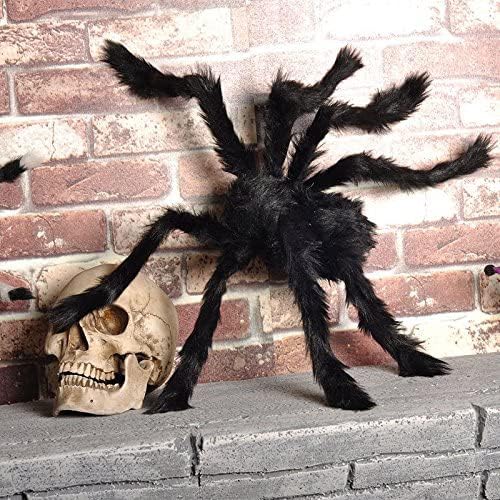 50 Inch Halloween Decorations Spider for Outdoor Indoor Yard Home Party Haunted House Party Decor