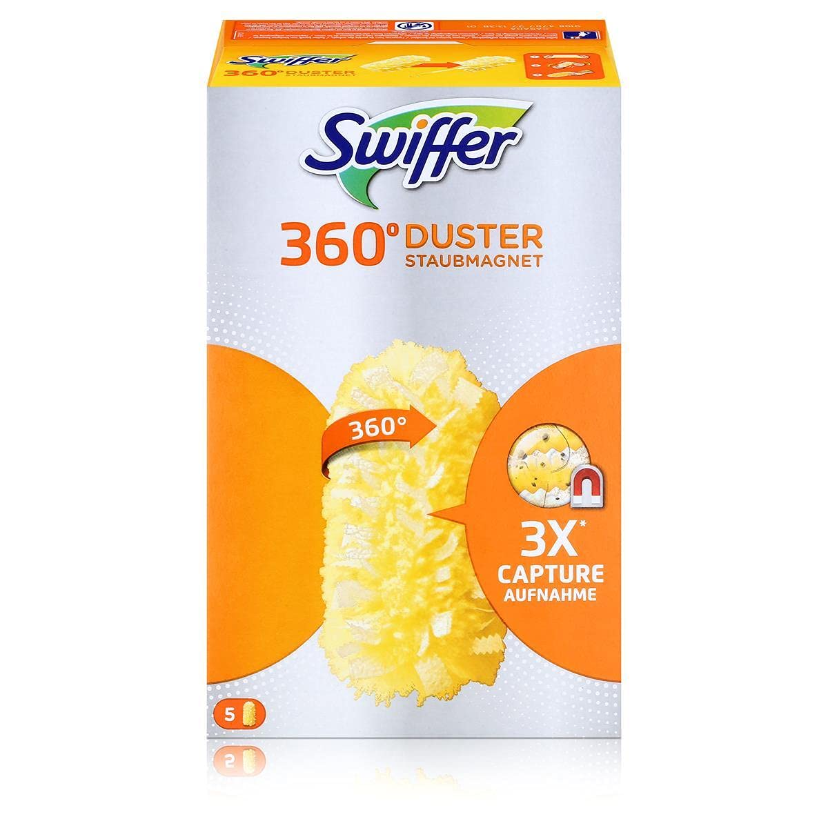 Swiffer Duster 360 Duster Refill 5 Units Catches/Traps Dust