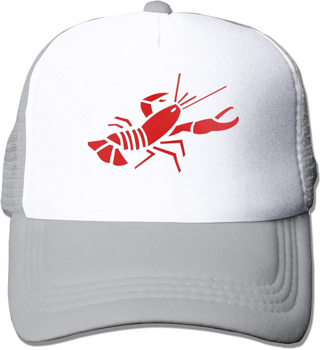 Red Lobster Baseball Cap Adjustable Outdoor Mesh Cap