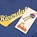 Popfunk Archie Riverdale High School T Shirt & Stickers (Large) Royal Heather