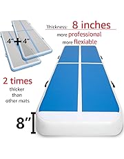 FBSPORT Airtrack Matte 4M Länge Aufblasbar Gymnastik