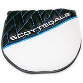 Ping Scottsdale Putter Headcover, Magnetic Mallet Style, Black/White/Blue