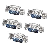 uxcell D-sub Connector Male Plug 9-pin 2-Row Port