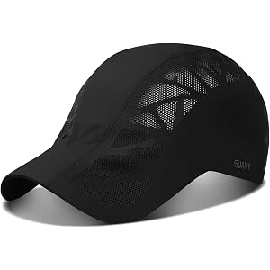 Breathable Sport Cap, Cap-Breathable Mesh Design, Mesh Cap for Men Lightweight, Quick Dry Hat, Adjustable Fit
