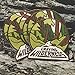 Asilda Store You Craving Wilderness Patch | Iron on or Sew On Embroidered Patch Badge | Travel + Nature + Outdoors + Adventure | Vintage Vibe | Great on Backpacks and Clothing