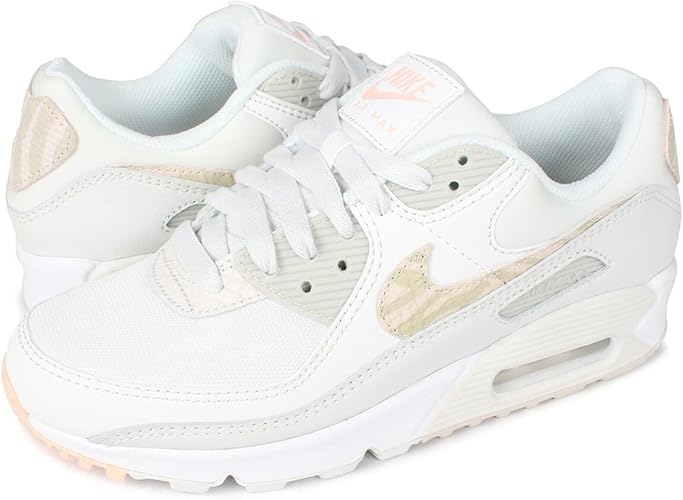Amazon ナイキ Wmns Air Max 90 Se エアマックス90 スニーカー ホワイト 白 Cv84 100 Us5 5 22 5 並行輸入品 Nike ナイキ シューズ バッグ