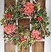 The Wreath Depot Genesee Silk Spring Door Wreath 24 Inch, Handcrafted Full Spring Wreath Designed in USA, Measures True to Size, White Storage Gift Box Included
