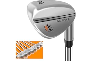 FULL CHOICE Golf Wedge Set, 50/52/54/56/58/60/70 Degree Golf Sand Wedge, Gap Wdege, Lob Wedge Golf Clubs for Men Women Right Hand, Milled Face for More Spin and Control