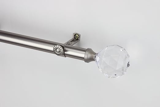 Amazon Com A F Rod Decor Sparkle Curtain Rod 130 235 Inch