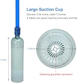 Songway Aquarium Gravel Cleaner 8.2ft Siphon Pump Water Change Kit view 6
