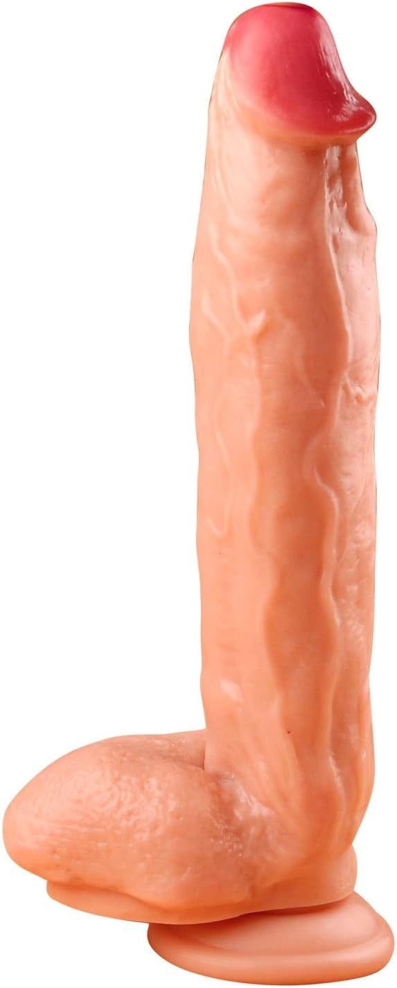 TSYJY 12.2 Inch Simulate Lifelike Silicone Tool Didlso Female Personal Relax Body Toys SHXGX (Color : A)