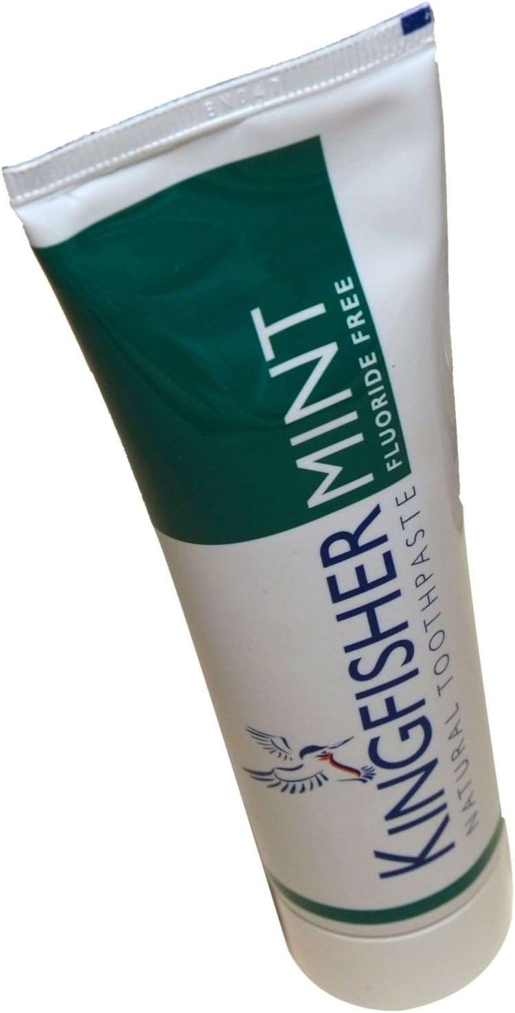 (8 PACK) - Kingfisher Mint - Fluoride Free | 100ml | 8 PACK - SUPER SAVER - SAVE MONEY