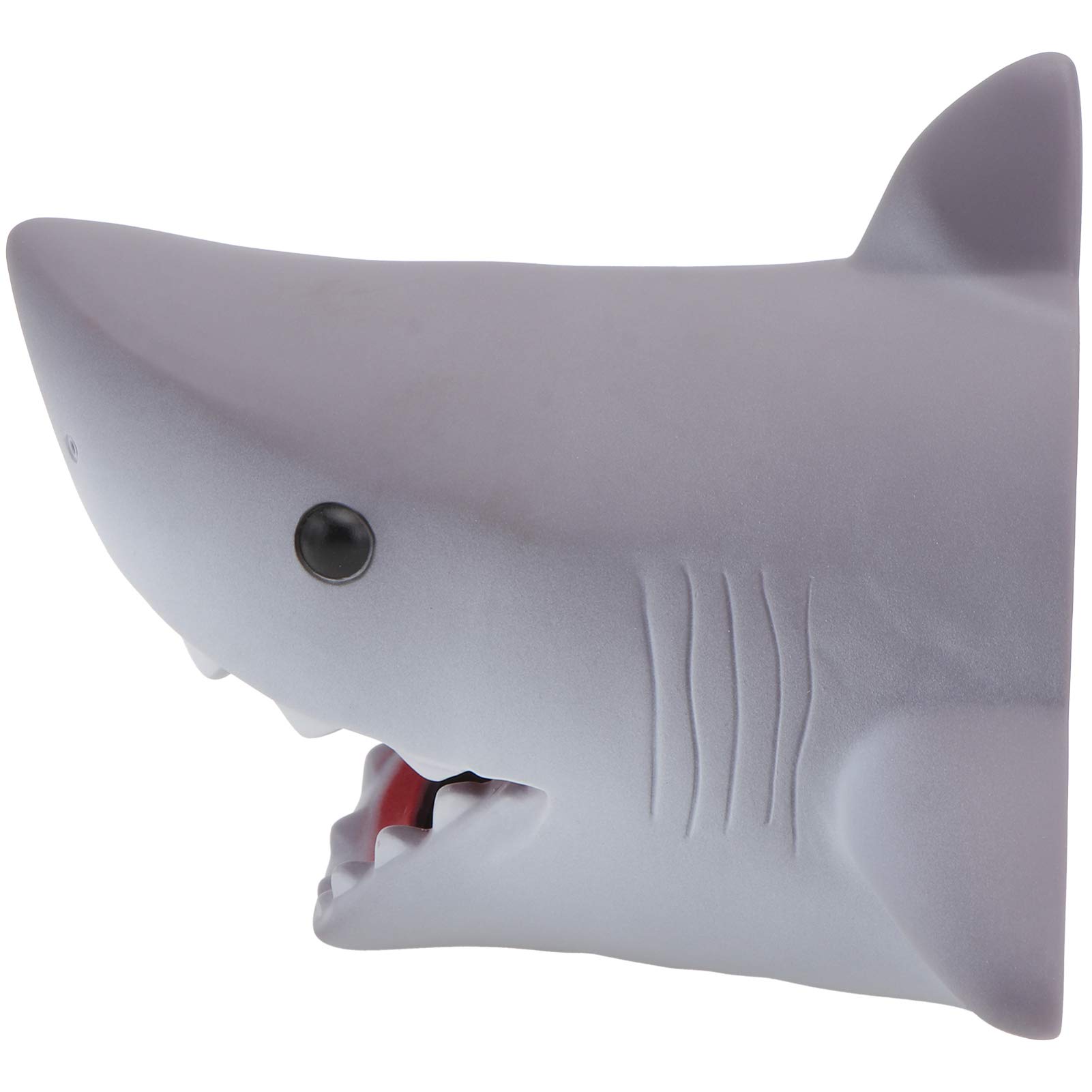 Amosfun Fish Tap Extender Cartoon Shark Basin Bath Spout Cover Shark Animal Toy Tap Cover for Babies Toddlers Children Children Grey