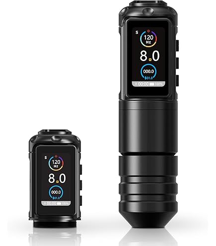 Ambition Vibe Max Wireless Tattoo Machine with 1800mAh LED Digital