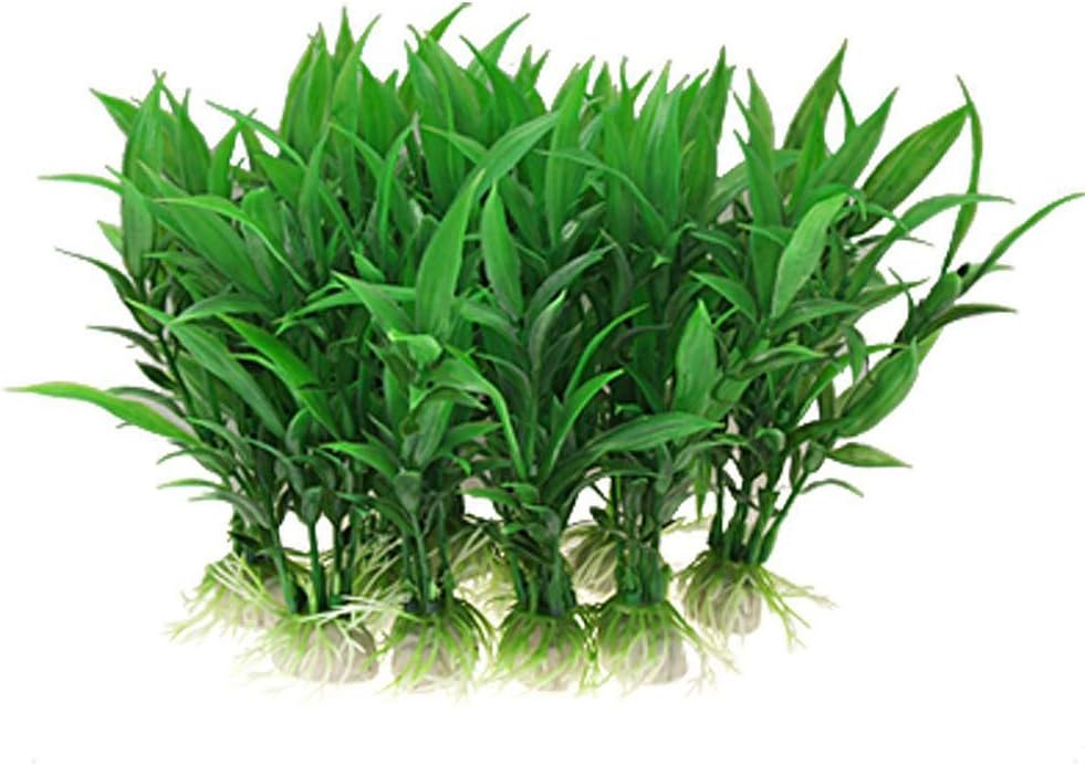 The Most Fashionable Quanjucheer 10pcs Artificial Aquatic Plants Aquarium Accessories Plastic Simulation Grass Weed Fish Tank Decor Foreground Grass Rich Bamboo Leaves Green 10pcs Kitchen Home Hot Limited Edition Pferdefuttershop De