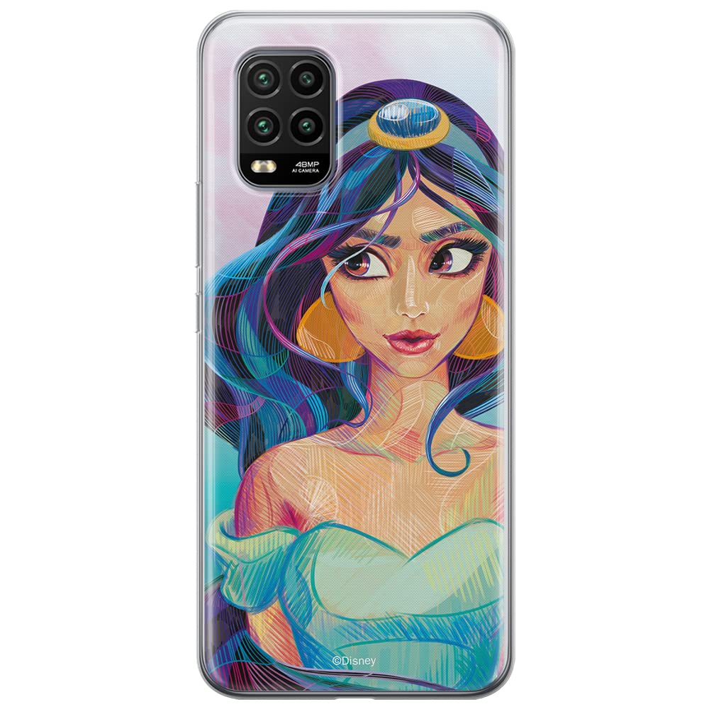 ERT GROUP mobile phone case for Xiaomi MI 10 LITE original and officially Licensed Disney pattern Jasmine 002 optimally adapted to the shape of the mobile phone, case made of TPU