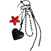 QTMY Cute Braided Keychain Bag Charms for Handbag Purse Backpack Accessories Bogg Bag,338