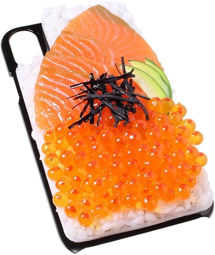Amazon Co Jp 食品サンプル屋さんのスマホケース Iphone Xs Iphone Xs Max Iphone Xr 鮭イクラ丼 食品サンプル Iphone ケース カバー 雑貨 食べ物 スマートフォン Iphone Xs ホワイト 家電 カメラ
