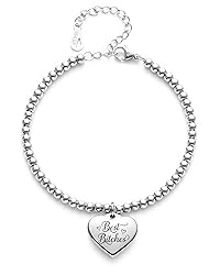 VIMIEW Best Bitches Bracelet Adjustable Beads