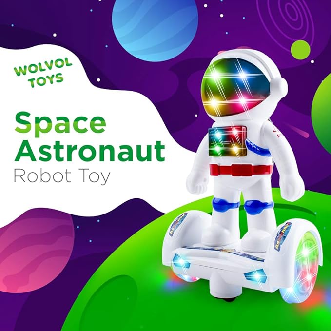 wolvol space astronaut robot toy
