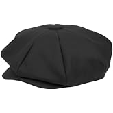 Oversized Men's Super Big 100% Wool 8 Panel Applejack Newsboy Cabbie Gatsby 20 Generation Hats (Not a Regular Apple hat)