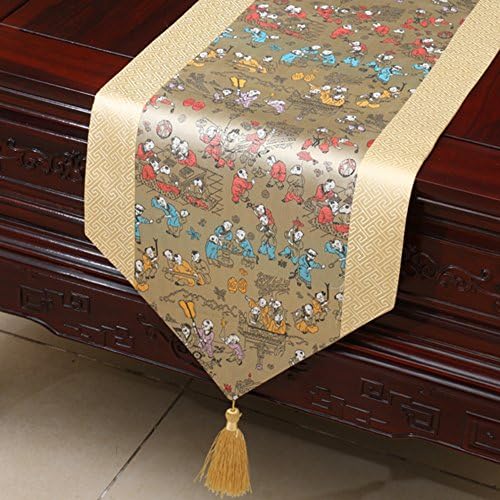 GER Simple garden table runner/ table-cloth/ long table/ flag/ flag/ Gabe/ decorative/ table/ table-P 33x200cm(13x79inch)