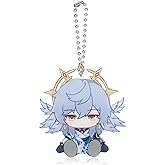 TaiCy Anime Character Keychain - Acrylic, Moveable Tail & Ears,Durable & Lightweight Anime Keychains