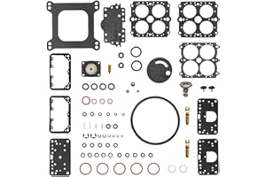 JDLLONG 4160 Series Carburetor Rebuild Kit for Holley Performance 1850 3310 9776 80457 80508 80570 for Vacuum Secondary Carbs 80670 80770 159064 37-119 3-304 3-305 List-1850 List-1850-1 23-035