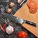 LEVINCHY 4.5 inch Damascus Steak Knife Set 4 Pieces, Professional Japanese Damascus Stainless Steel with PAKKA Wood Handle, Superb Edge Retention, Stain & Corrosion Resistant