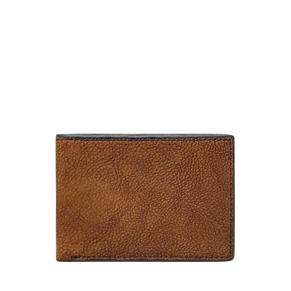 Fossil Wallet for Men Steven, Leather Bifold sand 11.5 cm L x 1.3 cm W x 7.7 cm H ML4396264