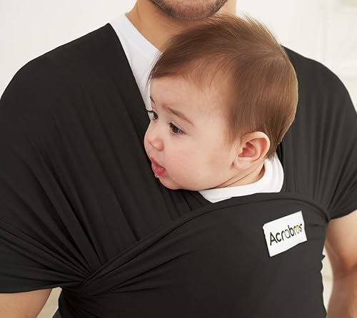 Acrabros Baby Wrap Carrier,Hands Free Baby Carrier Sling