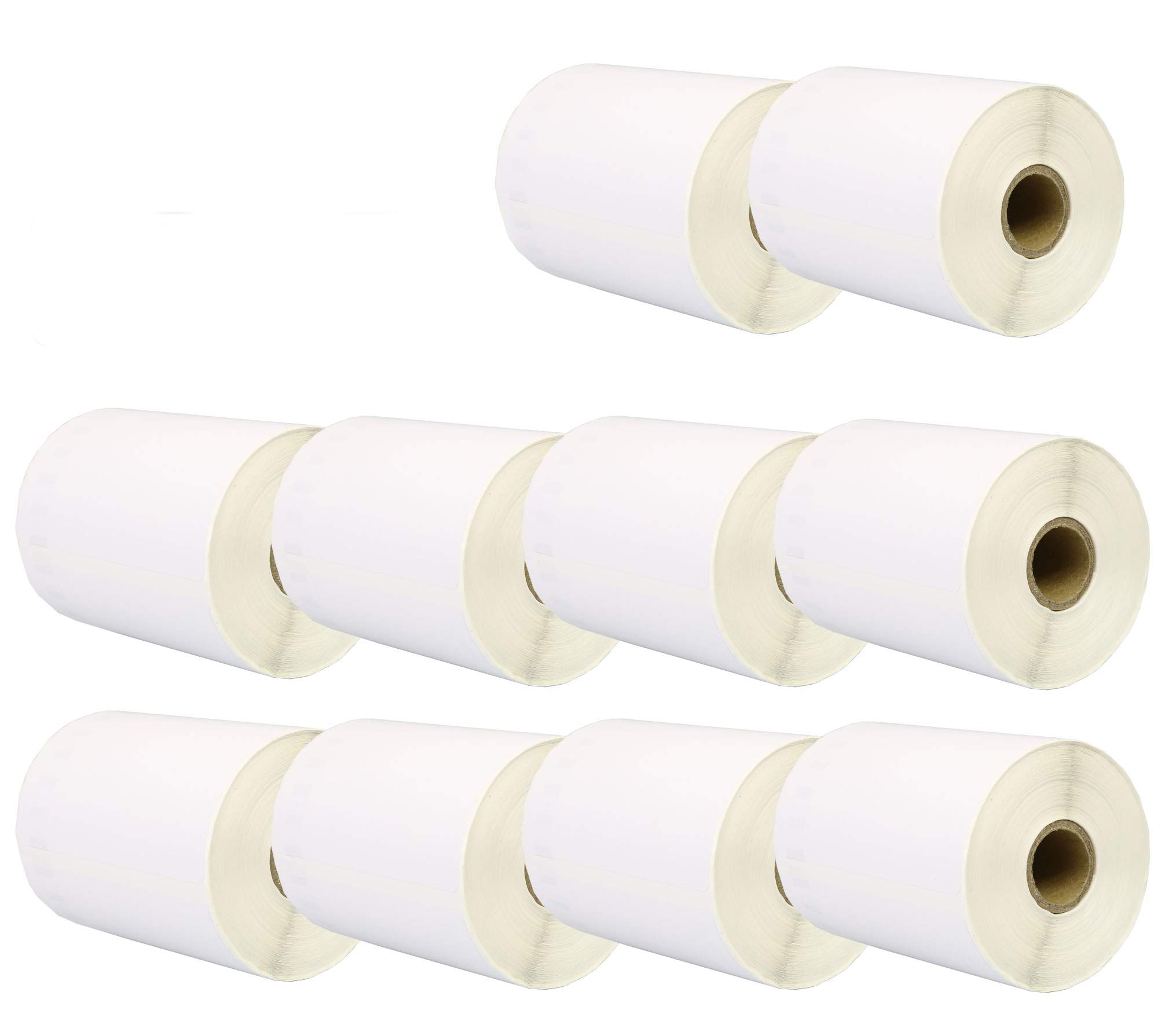 Yellow Yeti 10 Rolls S0904980 104 x 159mm Extra Large Shipping Labels Compatible with DYMO LabelWriter 4XL | 220 Labels per Roll