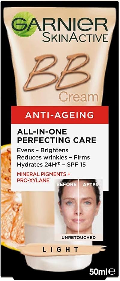 Garnier BB Cream Anti Ageing Light 50ml SPF15 Tinted Moisturiser