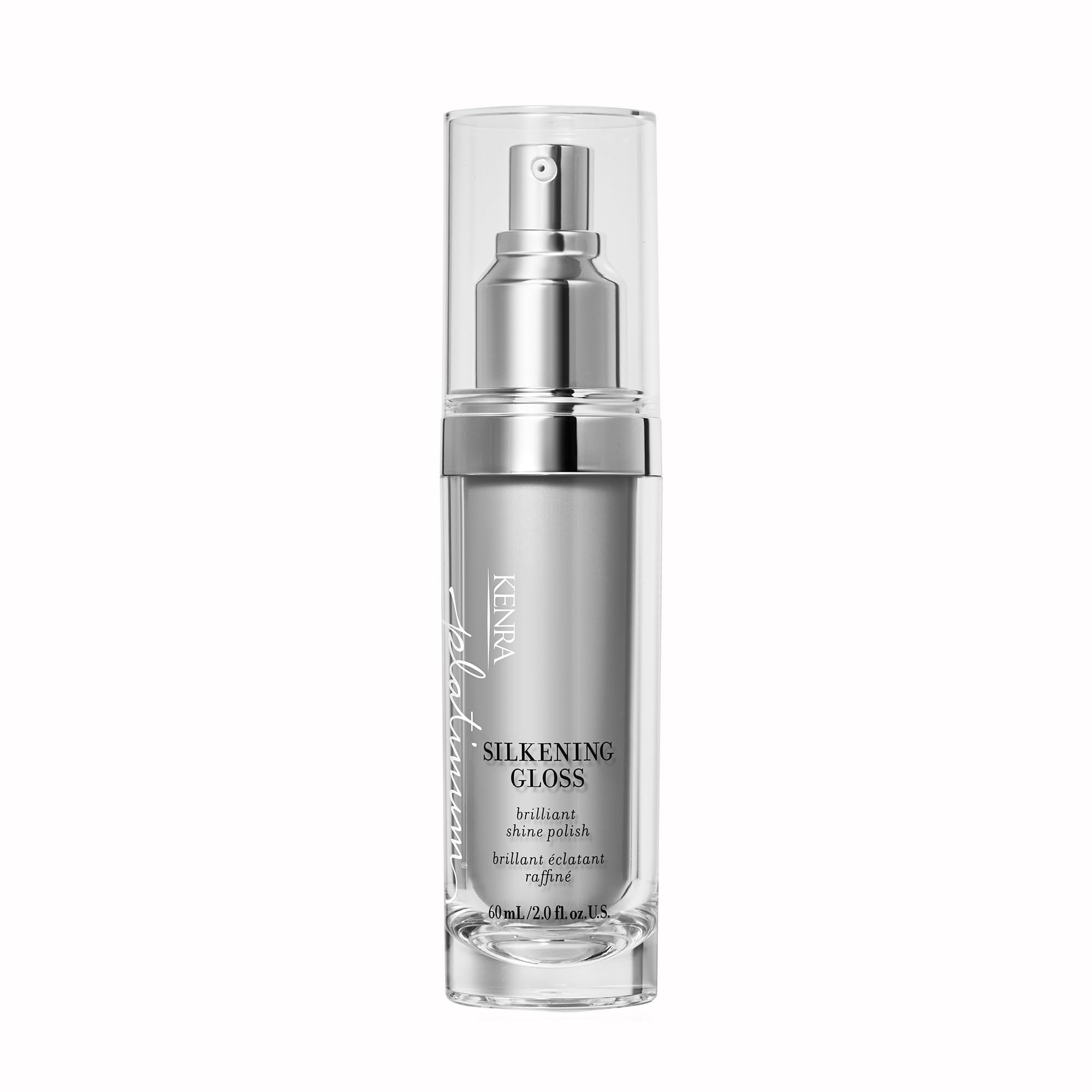 Kenra Platinum Silkening Gloss 65 ml or 2.26oz