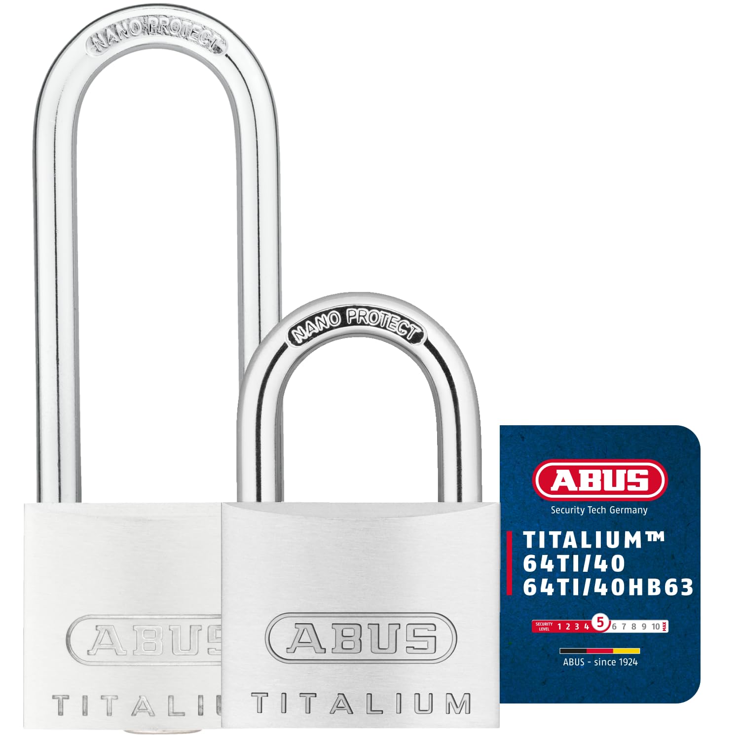 Abus 64TI/40+HB63 569593 Padlock Triples B/SB