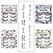 JIMIRE False Eyelashes Demi Lashes Multipack - Natural Wispies Dramatic Glam Eyelashes 4 Packs